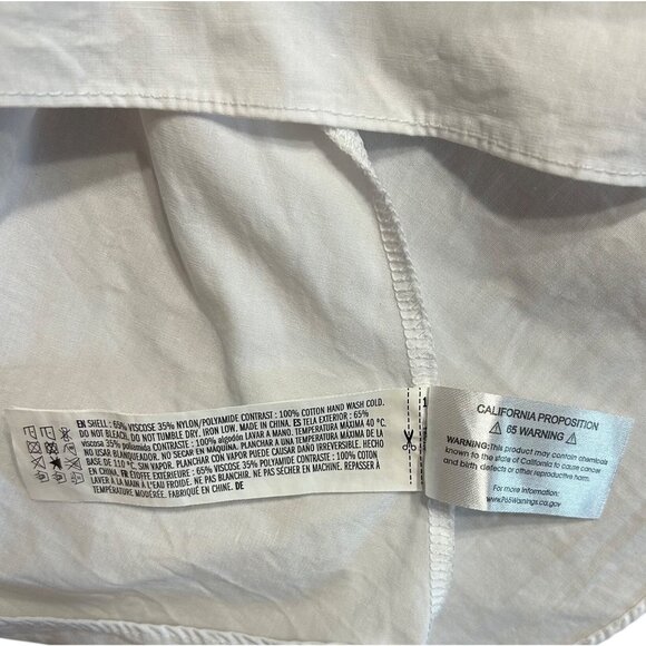 English Factory Poplin Combo Knit Dress Size XS / Black and White Stripes - Picture 10 of 10